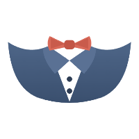 A bow tie and collar